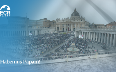 ECR Party President Mateusz Morawiecki congratulates Pope Leo XIV