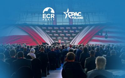 President of the ECR Party Mateusz Morawiecki and VP George Simion at CPAC Poland: A Conservative Vision for Europe